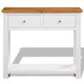 Solid Oak Wood Console Table Q22361