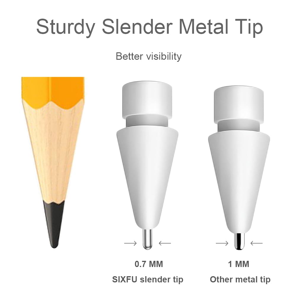 Replacement Tips for Apple Pencil 6 Pack J610