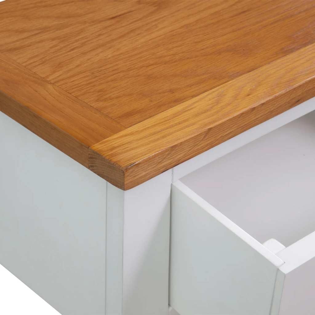 Solid Oak Wood Console Table Q22361