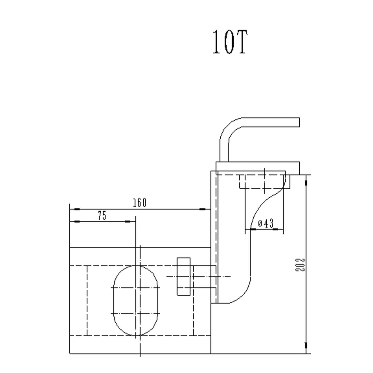 10 Ton Shipping Container Jack Lug A281850