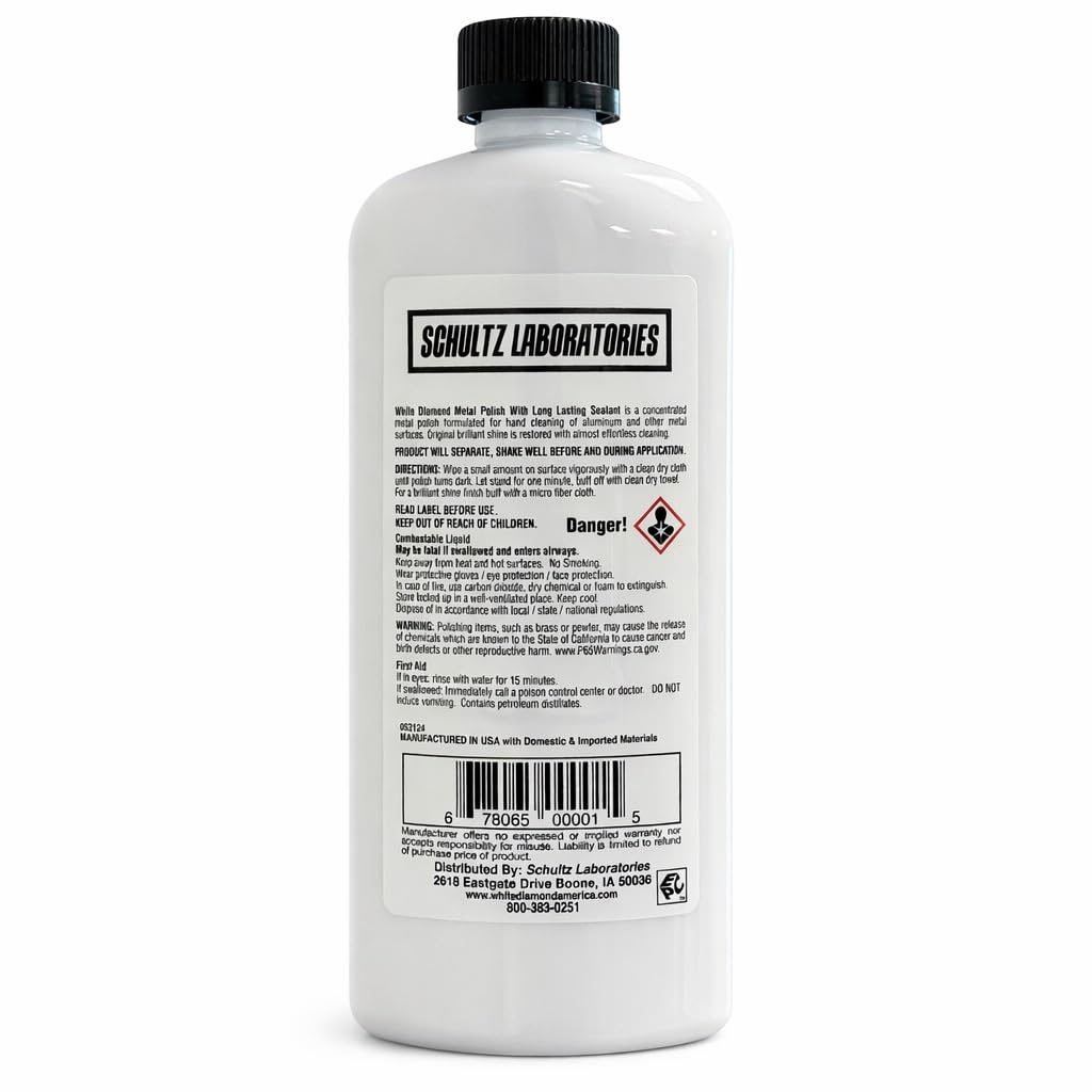 White Diamond Metal Polish & Sealant 3 Pack C14461