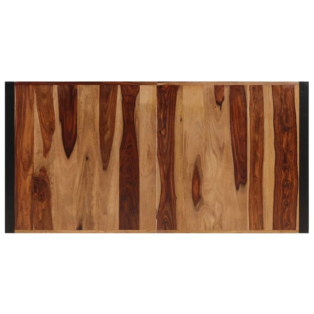Square Solid Sheesham Wood Dining Table L993686