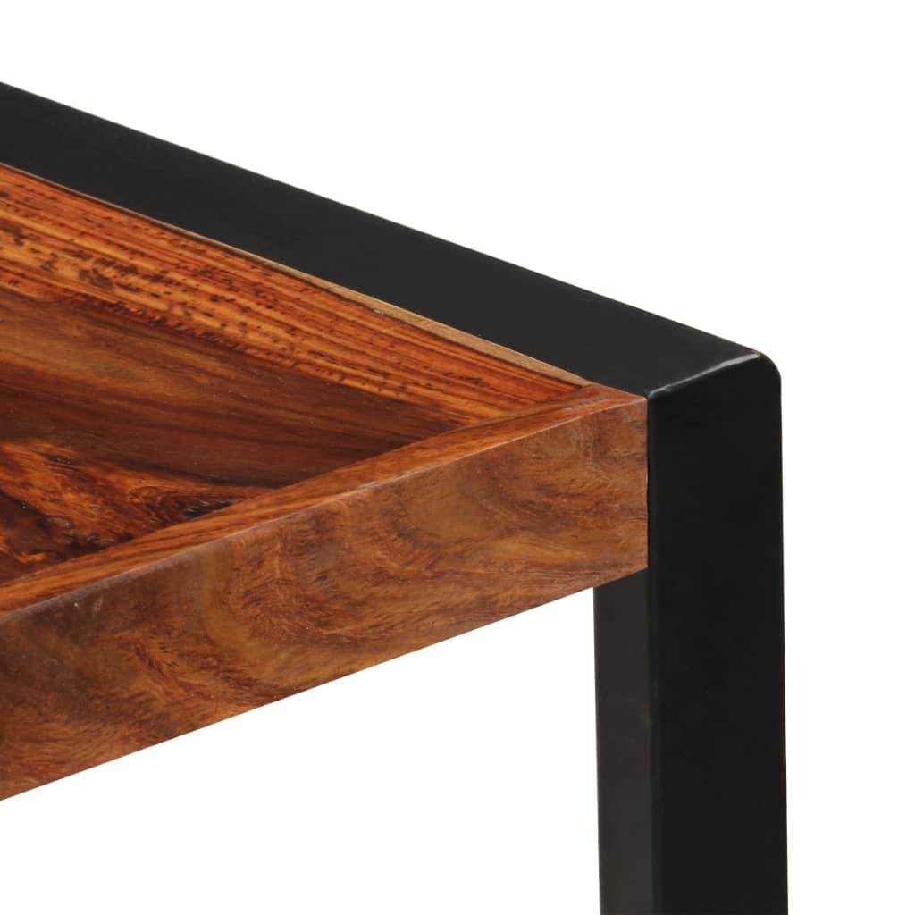 Square Solid Sheesham Wood Dining Table L993686