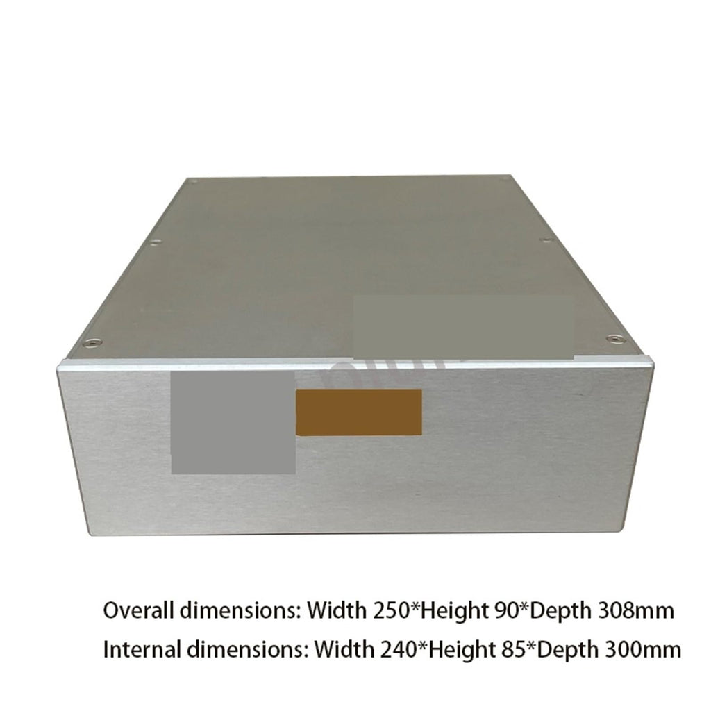 All-Aluminum Power Amplifier Case Black L23278