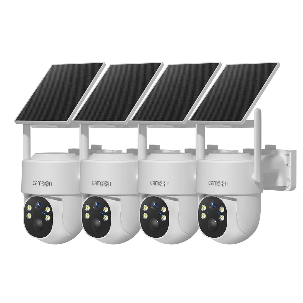 Solar Security Cameras Wireless Outdoor 4 Cameras N3626