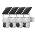 Solar Security Cameras Wireless Outdoor 4 Cameras N3626