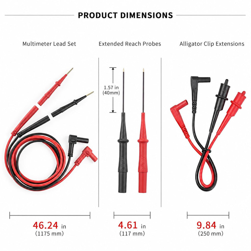 HVAC Silicone Test Lead Kit D651