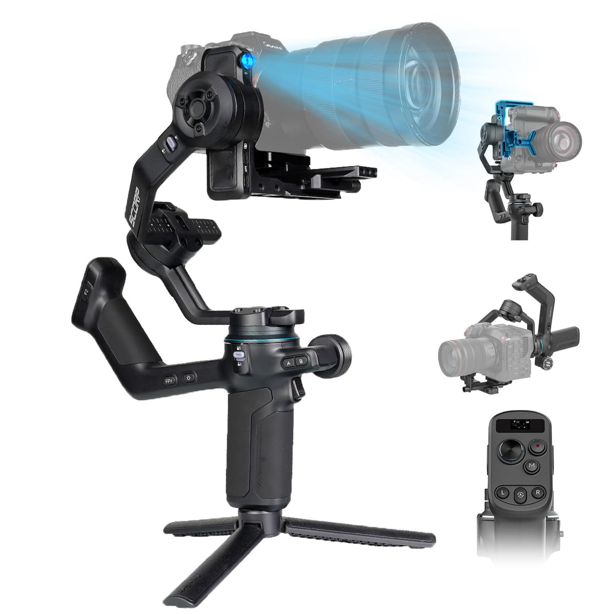 Camera Gimbal Stabilizer for Mirrorless Cameras H34156