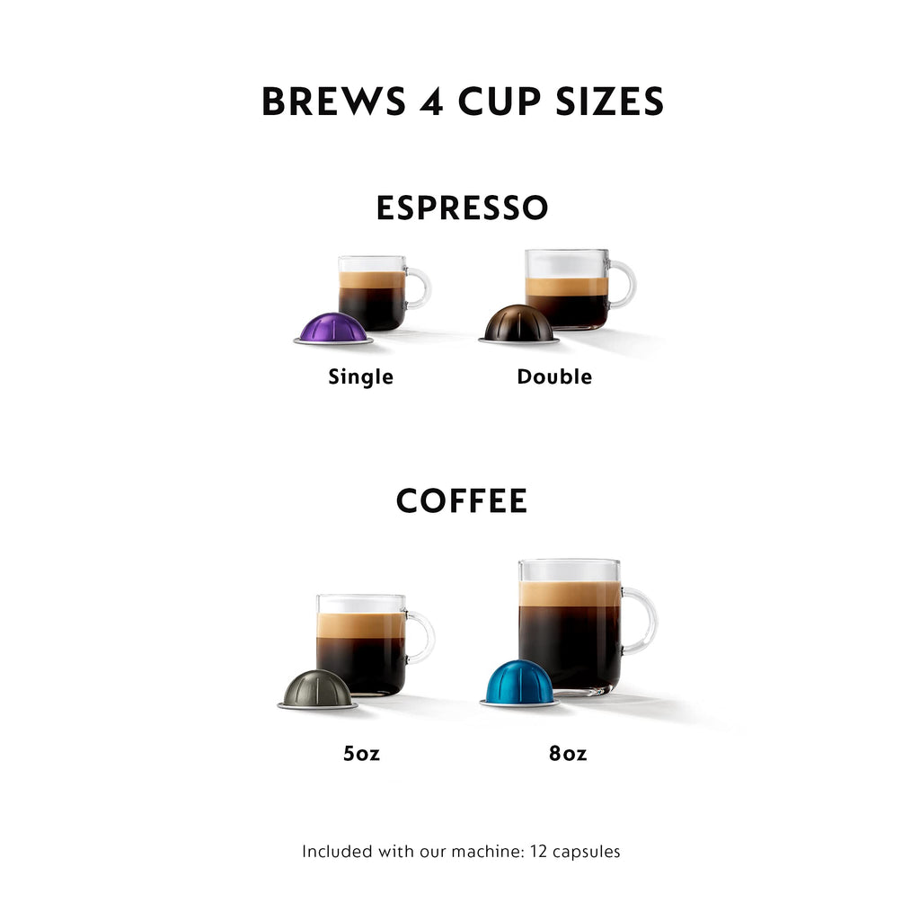 Matte Black Coffee and Espresso Maker U11360