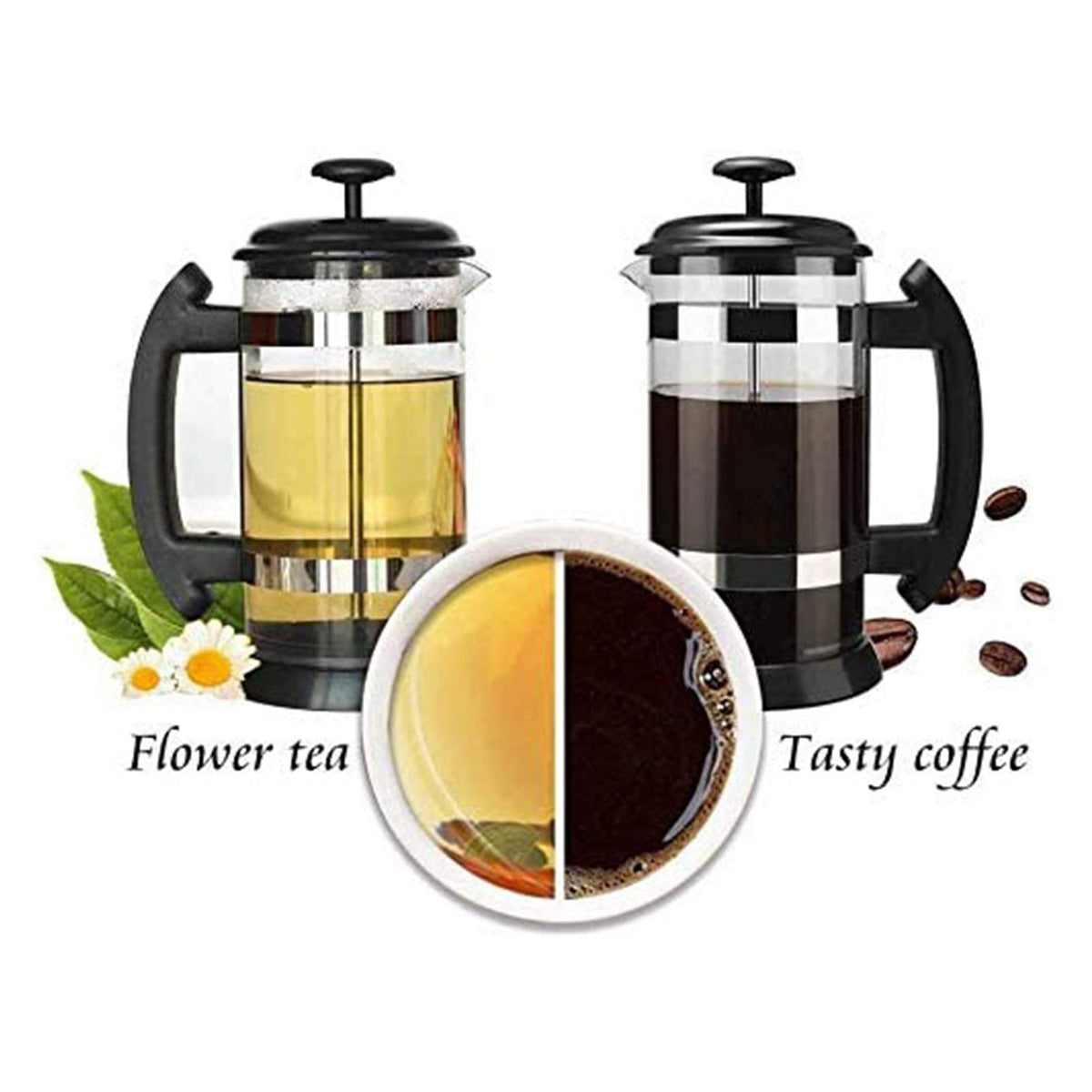 Stainless Steel French Press Coffee Maker 1L T98113