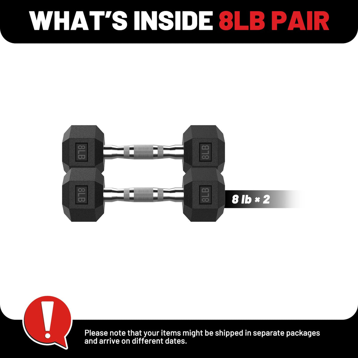 2.5-100lb Dumbbell I944368