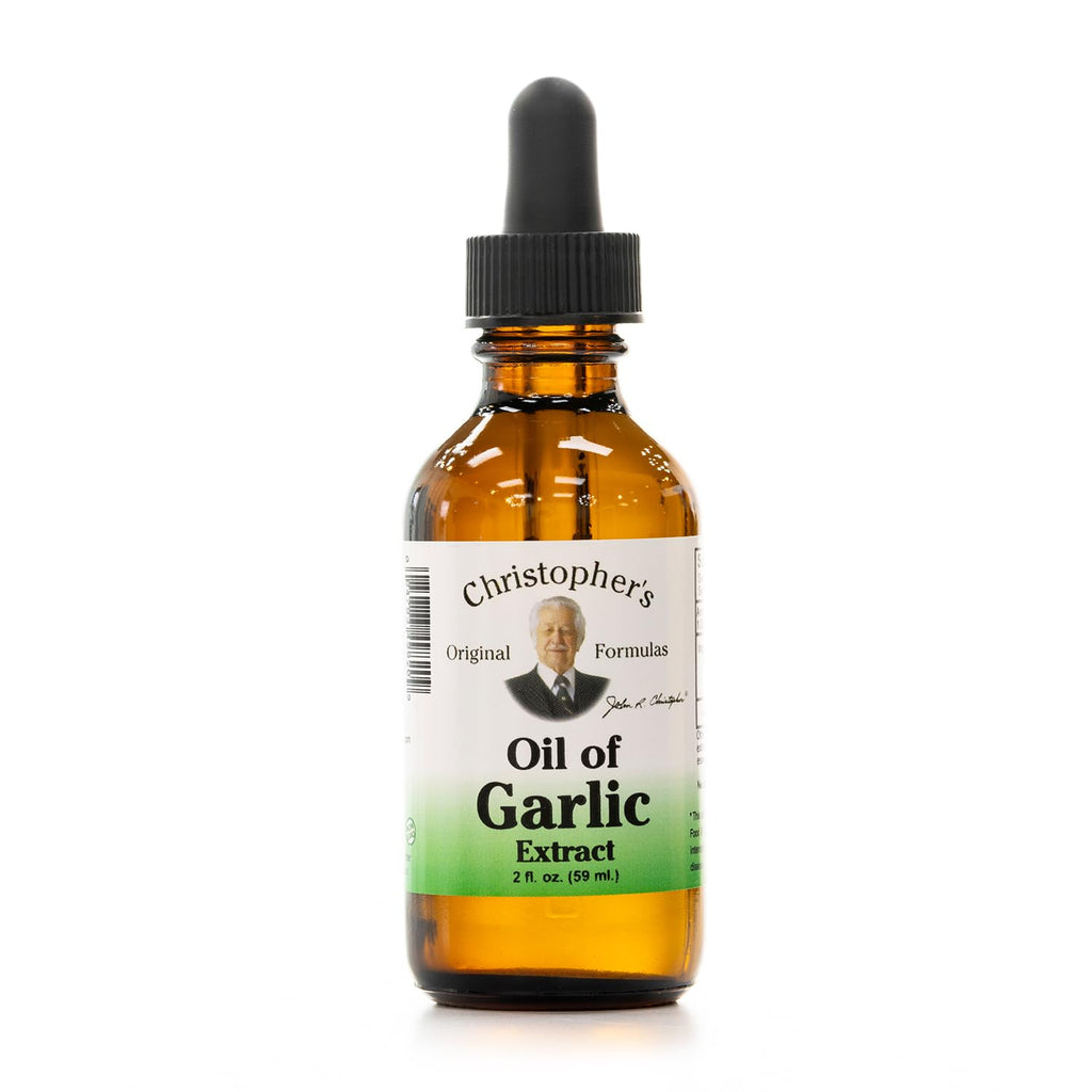 Garlic Oil Extract 2 oz Herbal Supplement C4871