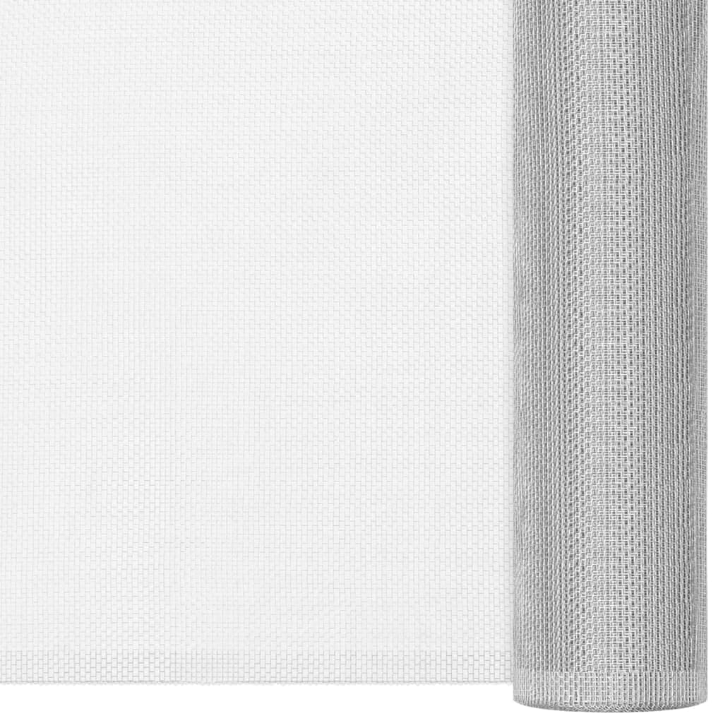 Aluminum Mesh Roll 44.1" x 393.7" Silver L155