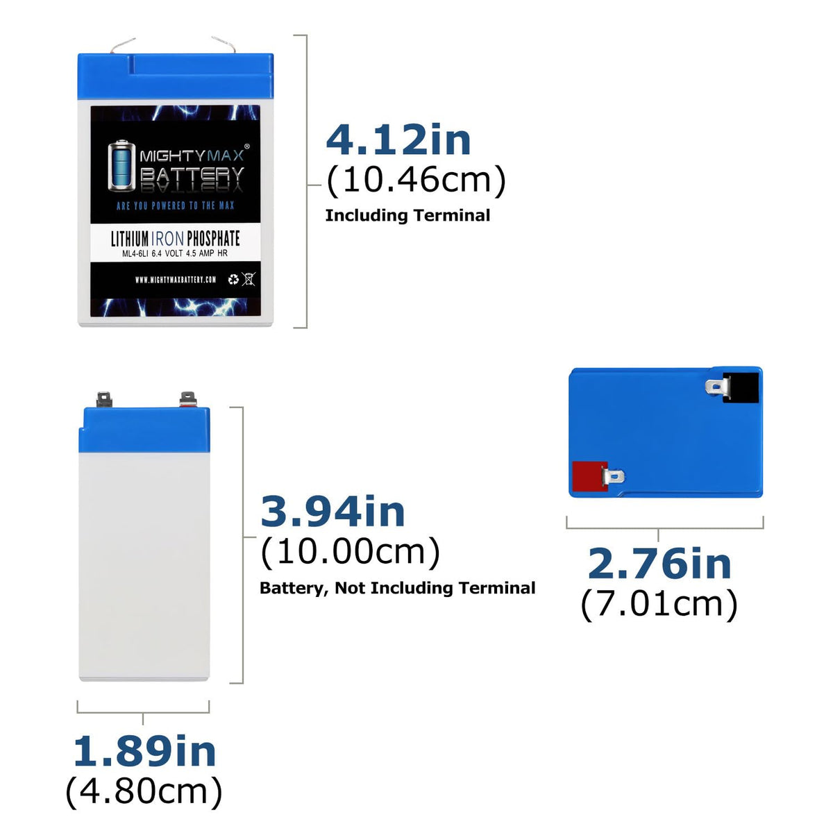 6V 4.5AH Lithium Replacement Battery Q210111