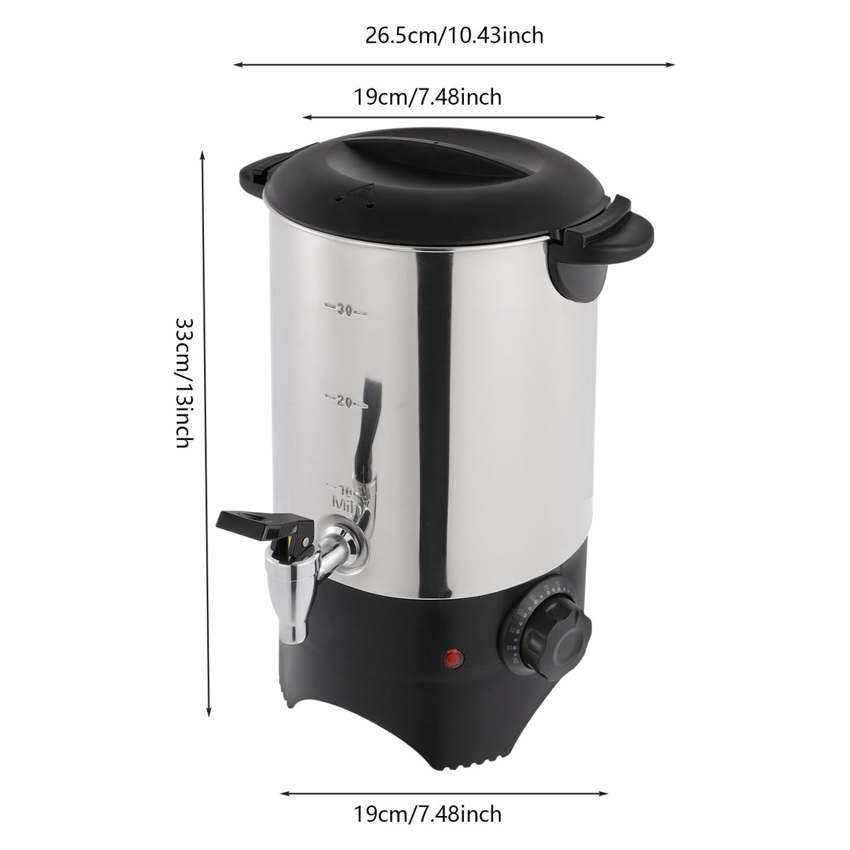 1.4 Gal Stainless Steel Coffee Urn L865815