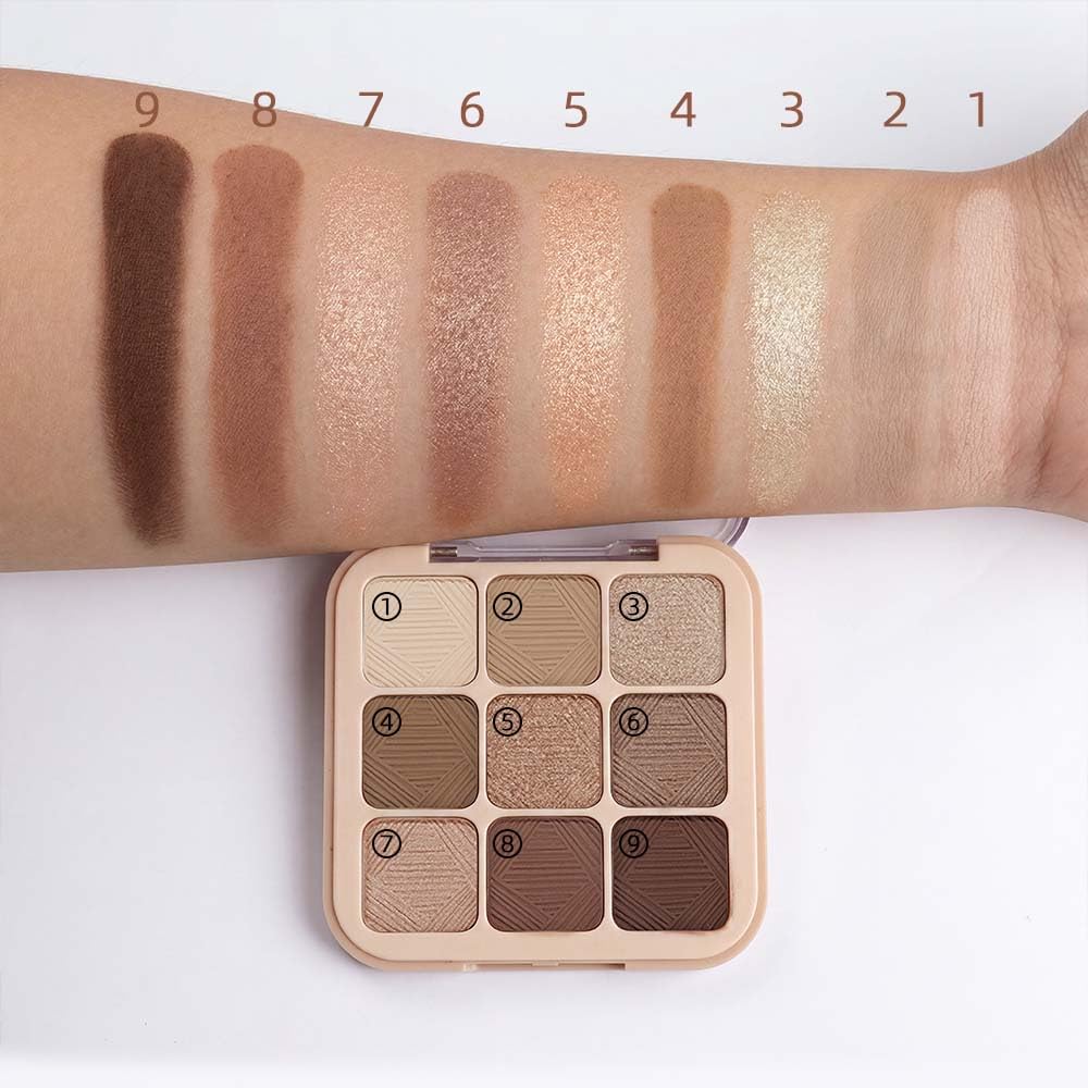 Neutral Nude Matte Eyeshadow Palette M3189