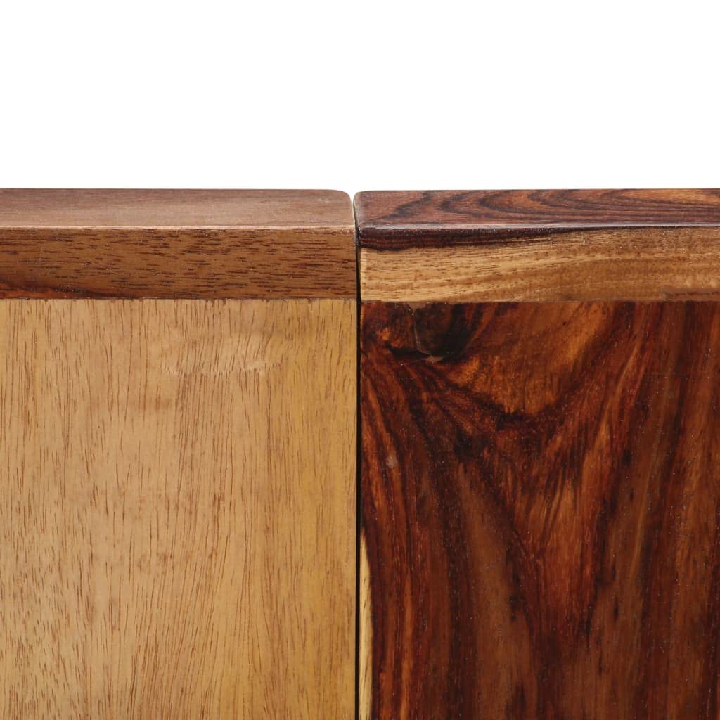 Square Solid Sheesham Wood Dining Table L993686