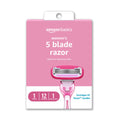 5-Blade Razor with 1 Handle, 12 Cartridges & 1 Shower Holder R96007