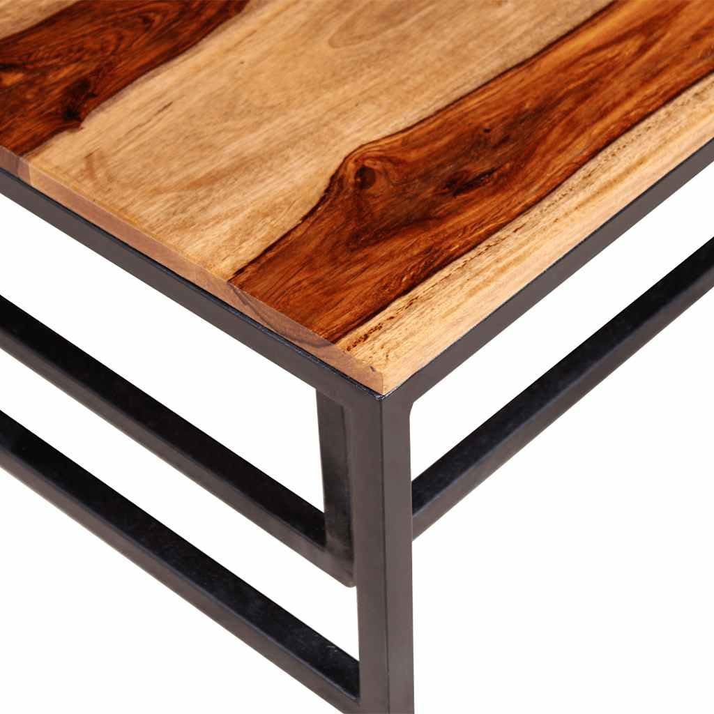 Solid Sheesham Wood Nesting Coffee Table Set V4065