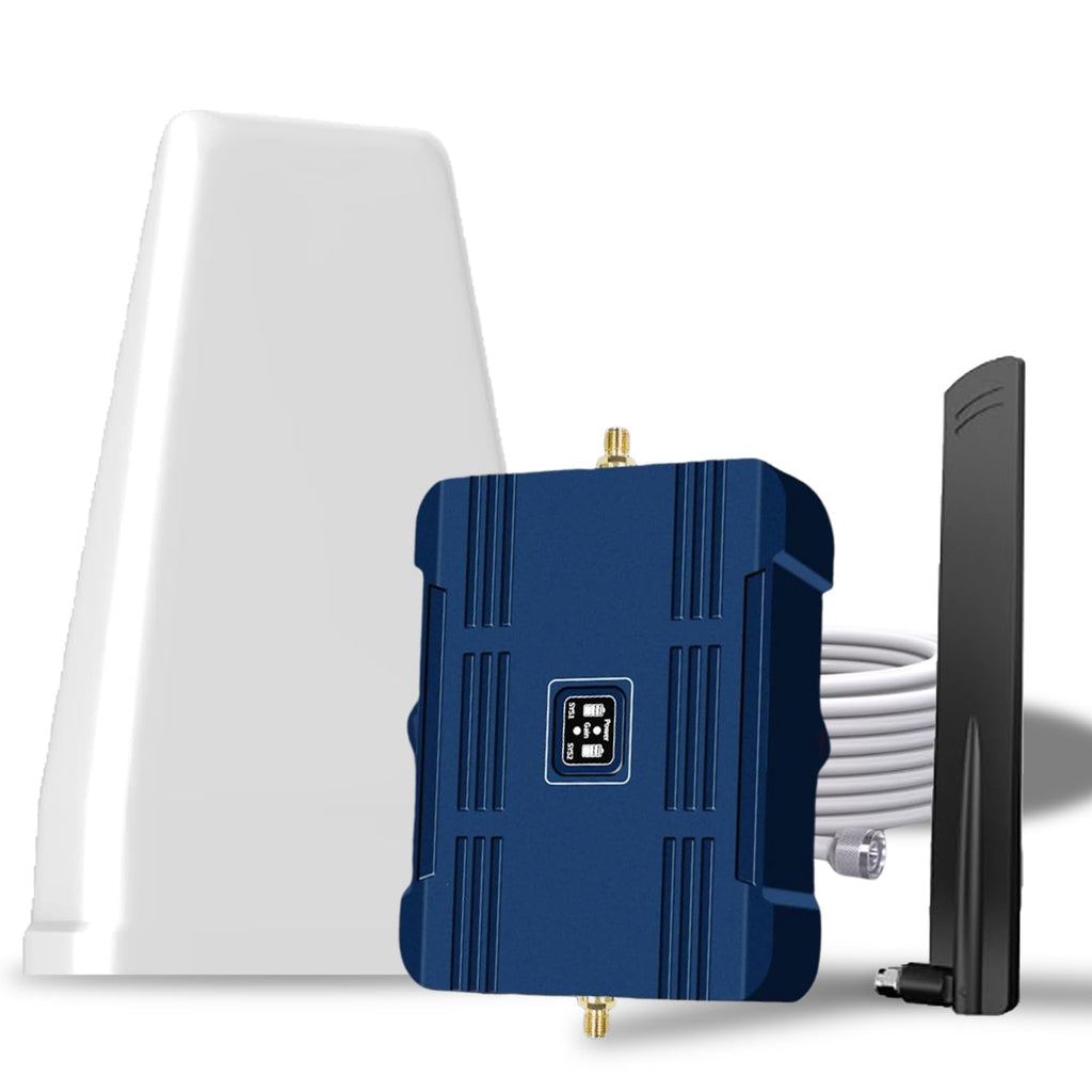 Cell Phone Booster 5G 4G LTE 3000Sq Ft Blue L533271