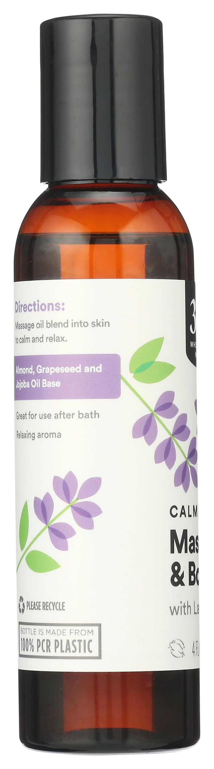Massage & Body Oil with Lavender, 4 Fl Oz R9092