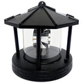 Solar Lighthouse with Rotating Beacon, 5.7 x 5.7 x 6.9 in S183496