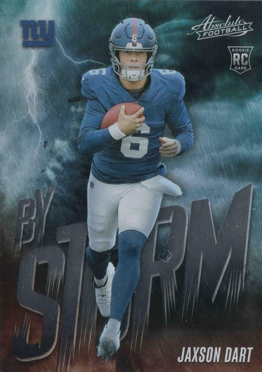 2025 Absolute Football Series Blaster Box with 4 Green Parallels H153