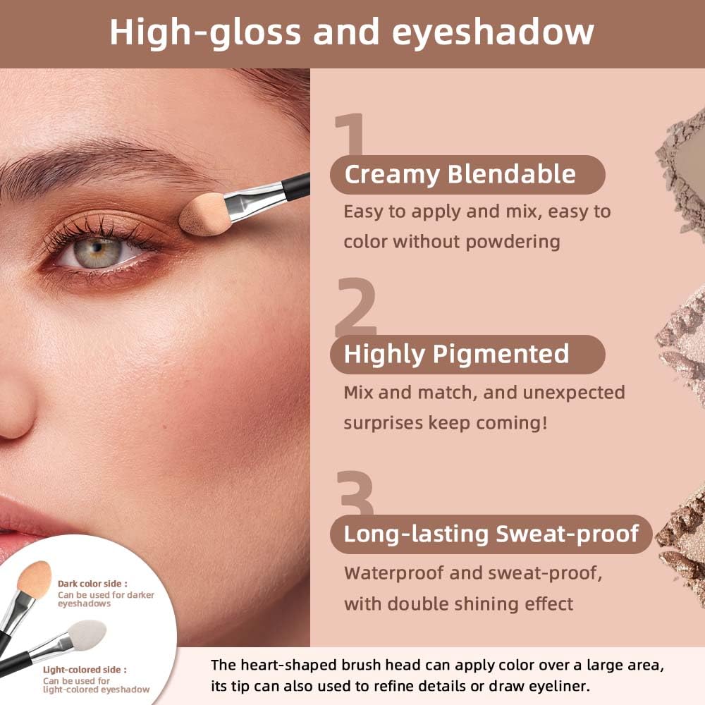 Neutral Nude Matte Eyeshadow Palette M3189