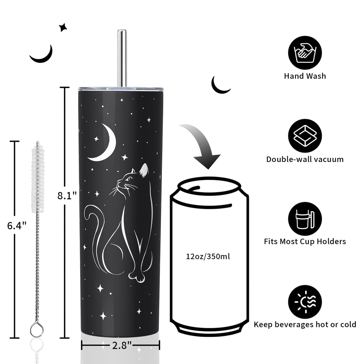 20oz Stainless Steel Insulated Tumbler N2640