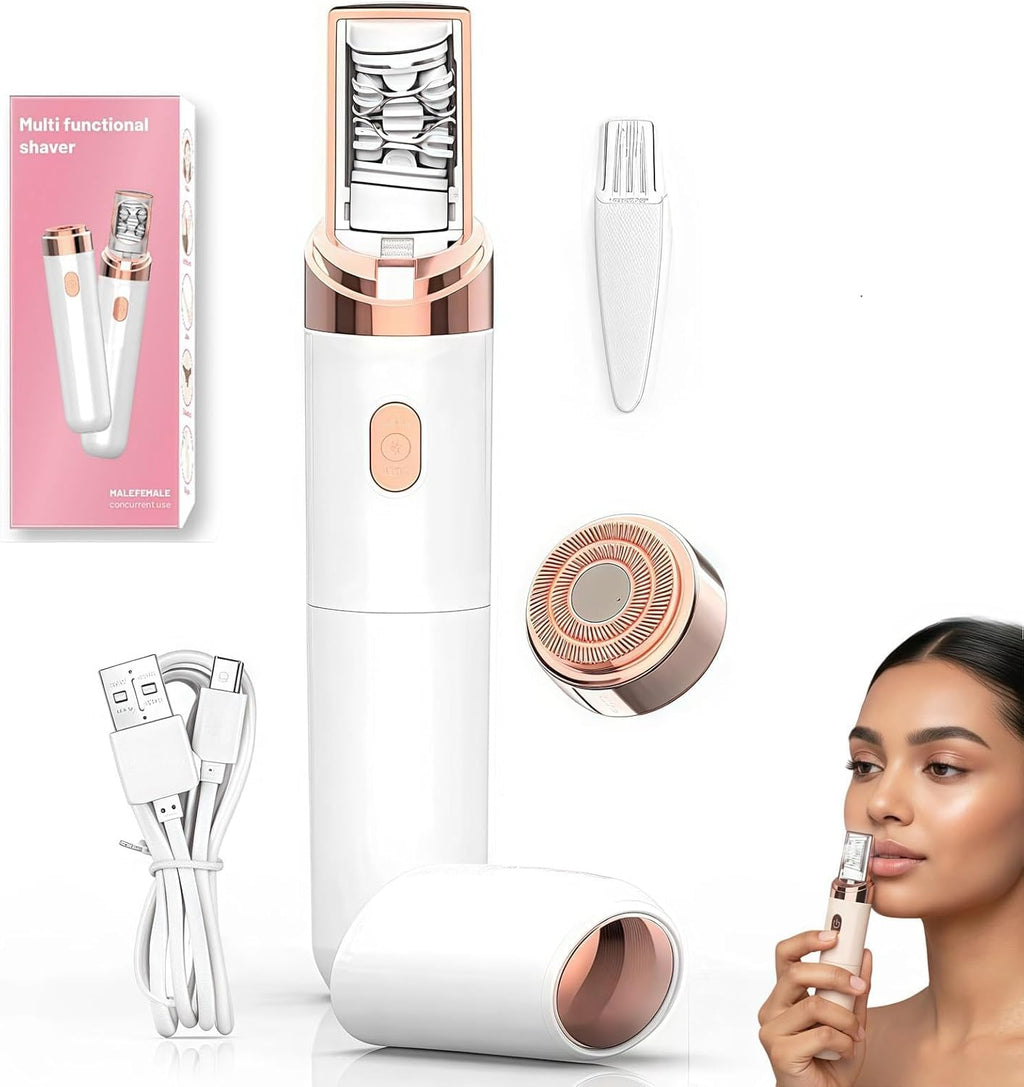 Women Face Epilator White C147729