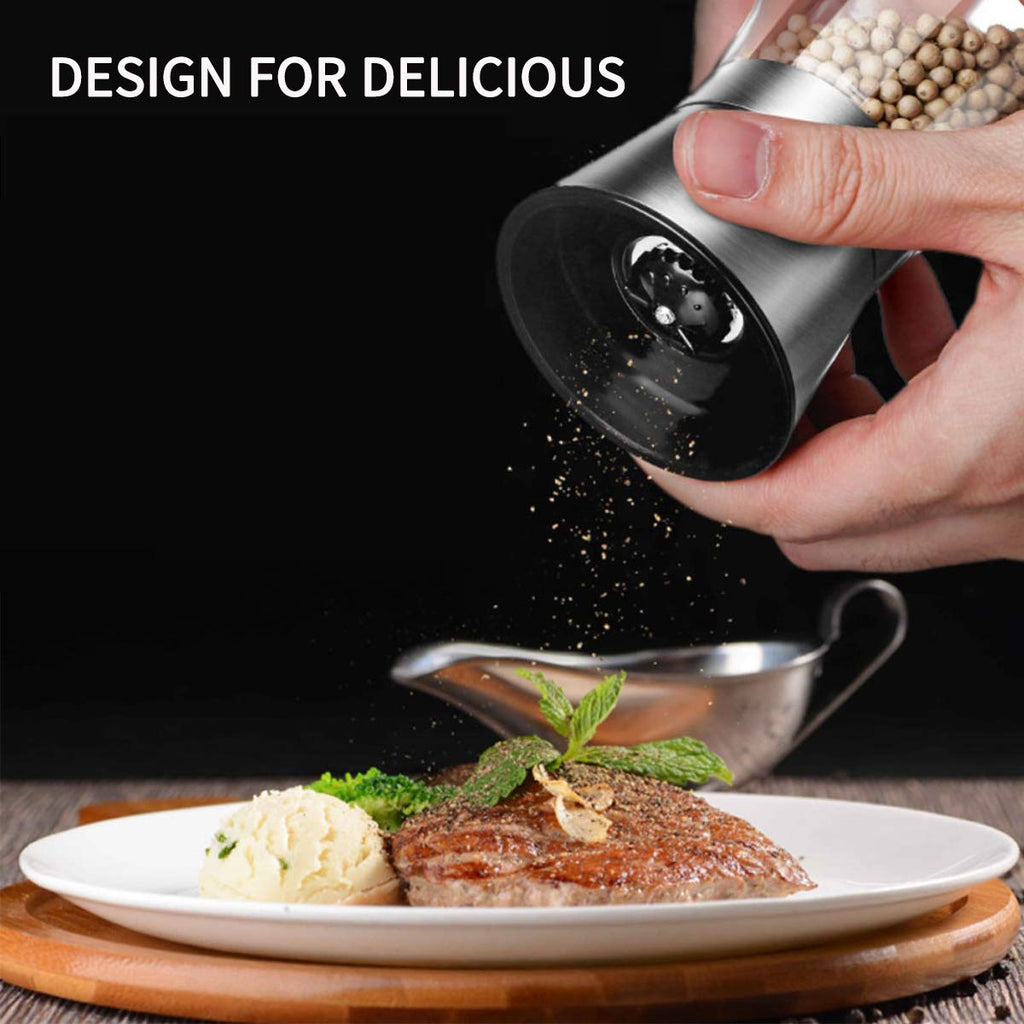 Salt or Pepper Grinder Mill Shaker Adjustable F2047
