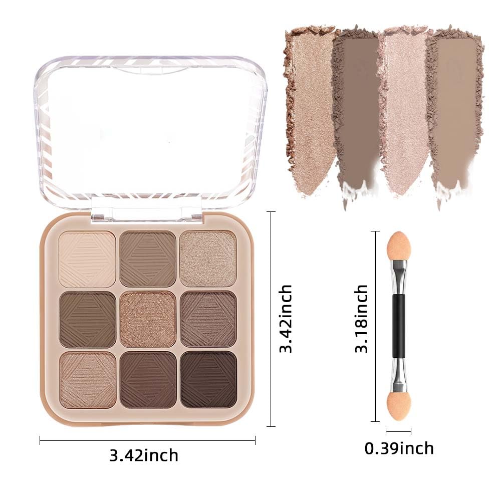 Neutral Nude Matte Eyeshadow Palette M3189