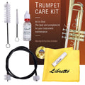 Trumpet Care Kit with Valve Oil, Slide Grease, Cleaning Cloth, Brushes and Case V164