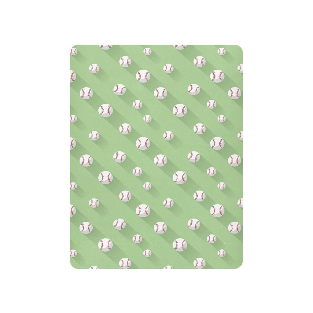 Baseball 3D Print Crib Sheet 52" x 28" Y646