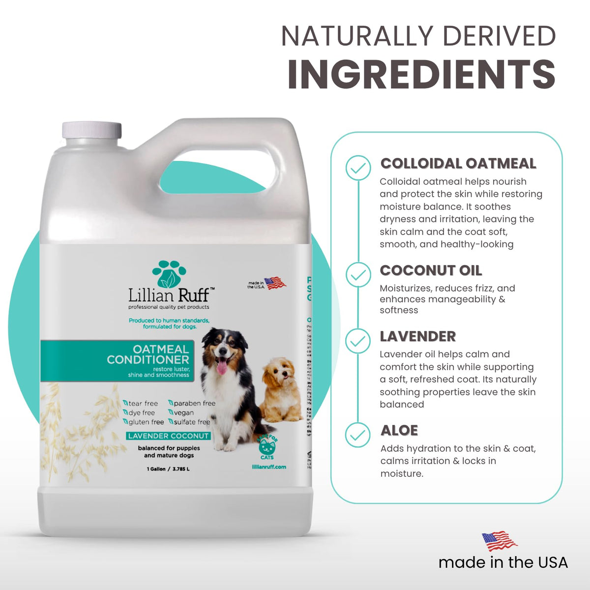 Oatmeal Dog Conditioner C242