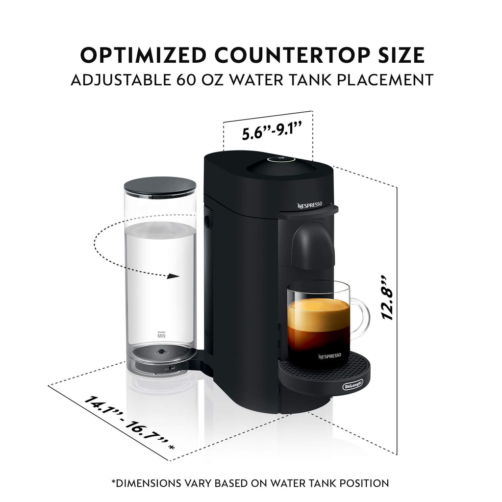 Matte Black Coffee and Espresso Maker U11360