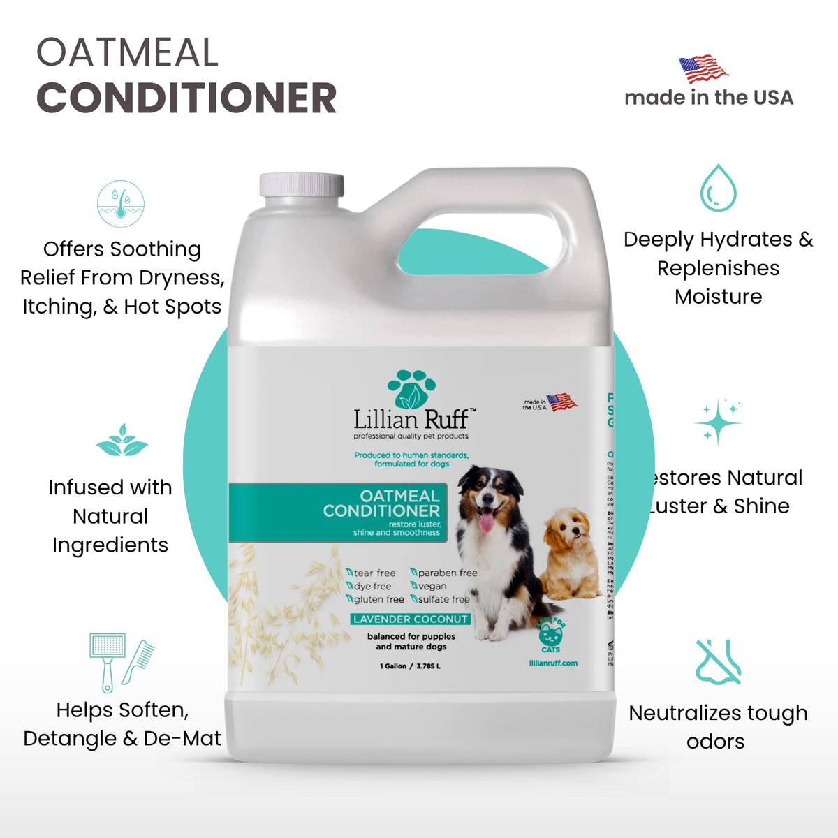 Oatmeal Dog Conditioner C242