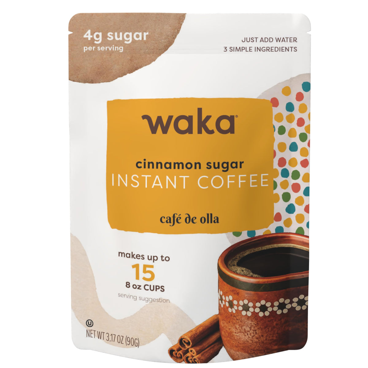 Instant Coffee, Slightly Sweetened, Cinnamon A61968