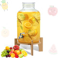 3 Gallon Glass Beverage Dispenser with Stand G6127