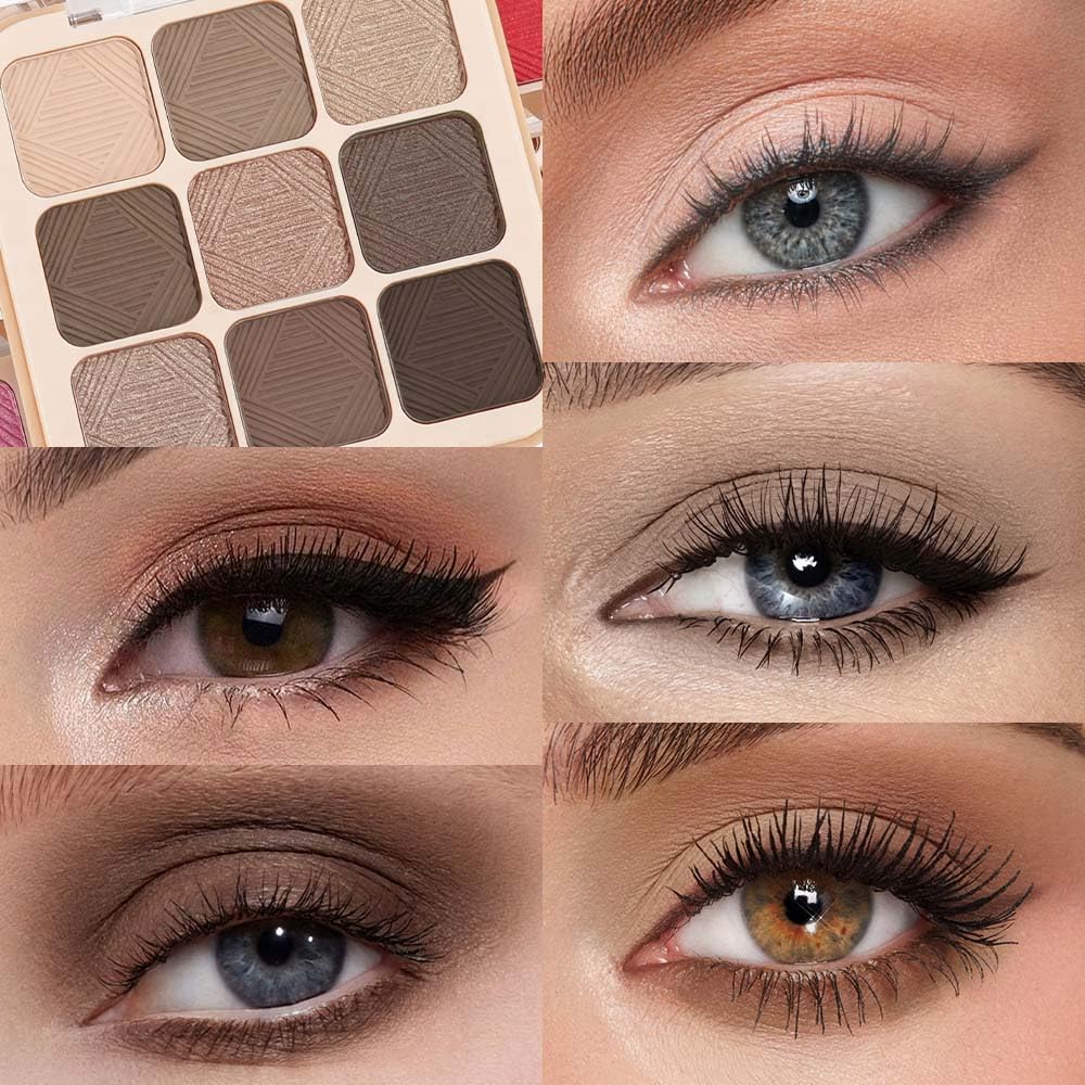 Neutral Nude Matte Eyeshadow Palette M3189