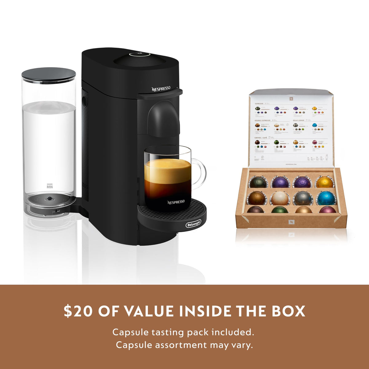 Matte Black Coffee and Espresso Maker U11360