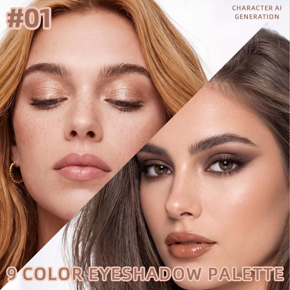 Neutral Nude Matte Eyeshadow Palette M3189