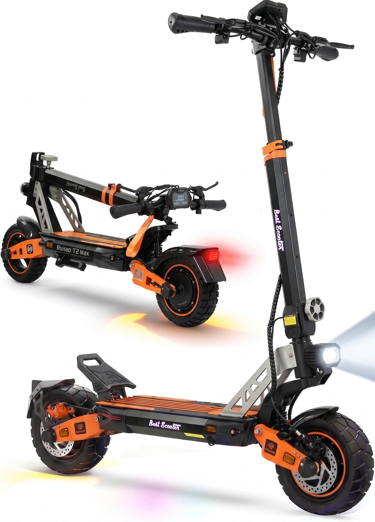 Electric Scooter 1000W Motor 31 MPH 38 Miles Range G63117