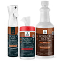 Picaridin 10oz Continuous Spray 32oz Refill 80ct Wipes Horse Fly Repellent T7898