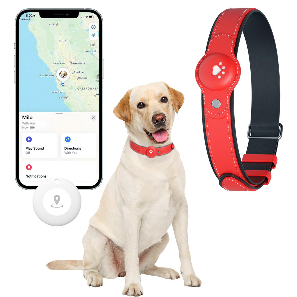 GPS Tracker for Dogs, Pet Location Tracker with Collar F4684