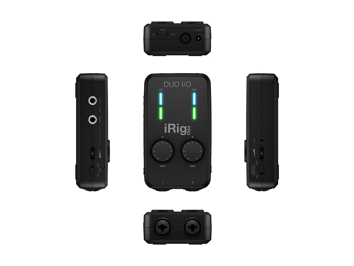 USB Audio Interface with TRS & Headphones Outputs J33047