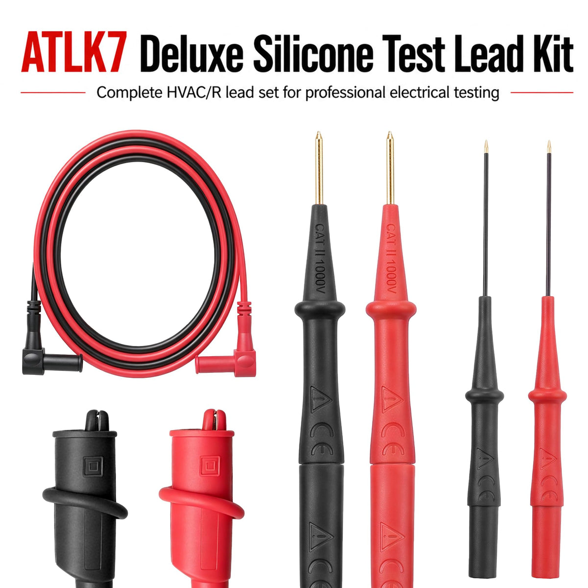 HVAC Silicone Test Lead Kit D651