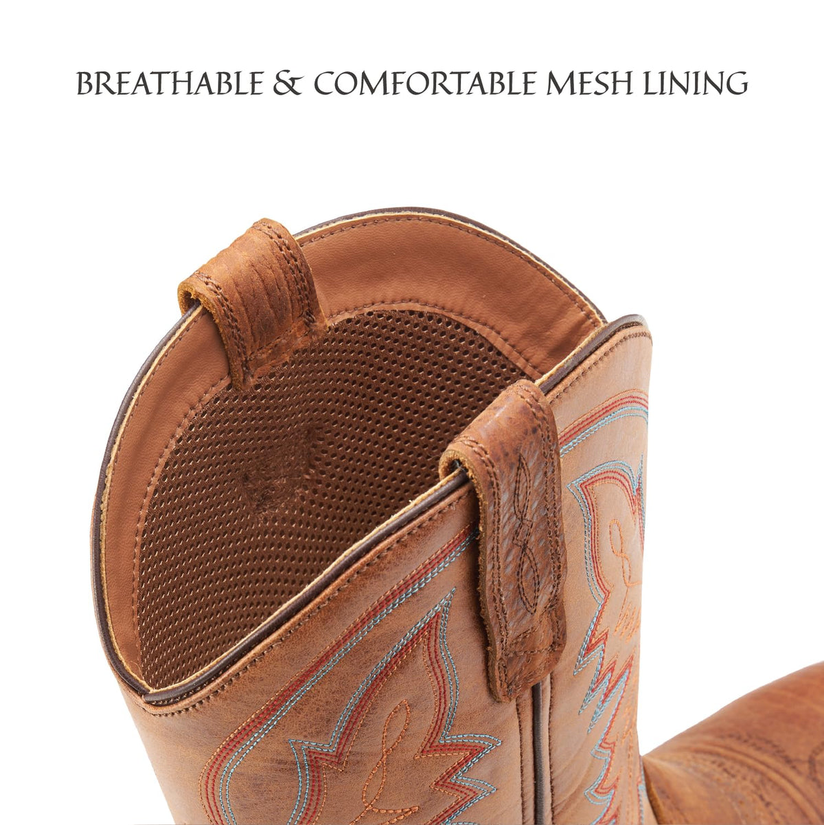 Men's Square Toe Pull On Western Boots E46207