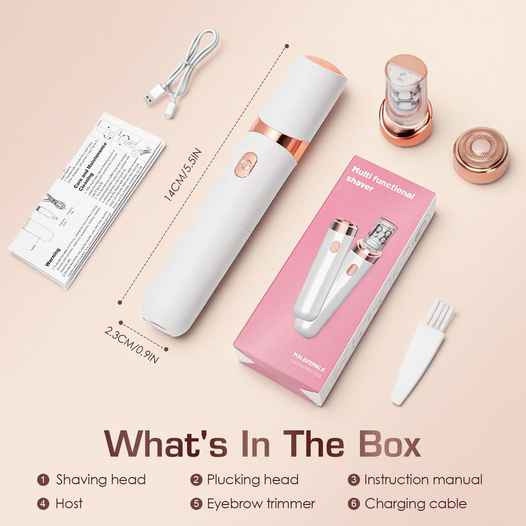 Women Face Epilator White C147729