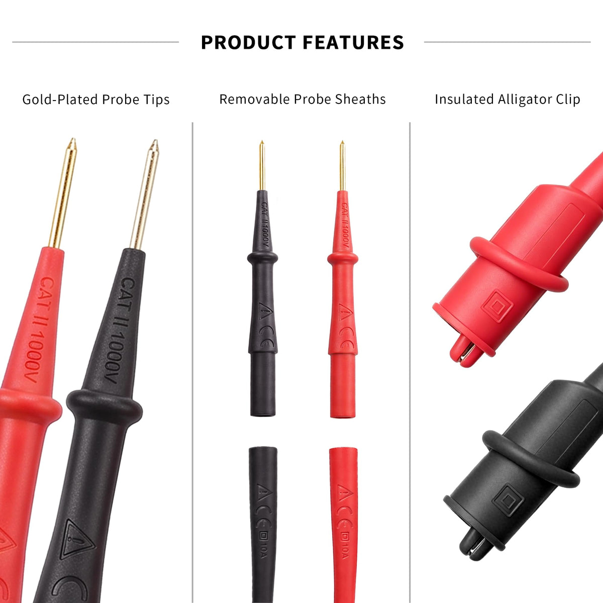 HVAC Silicone Test Lead Kit D651